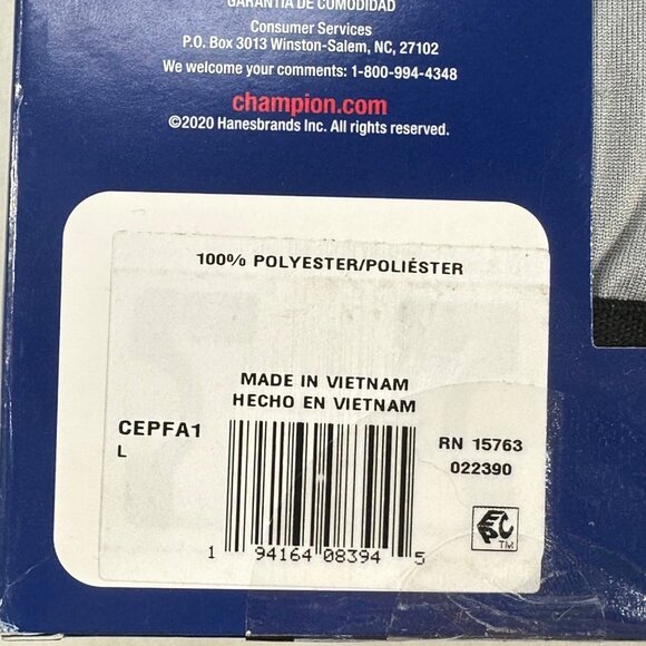 Lot of 4 Champion Men's Boxer Briefs Size Large Black Gray New In Package - Picture 3 of 7